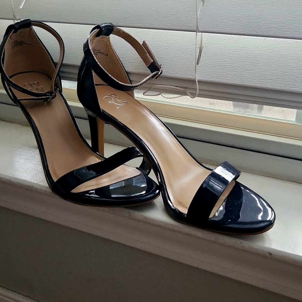 Blue Strap heels